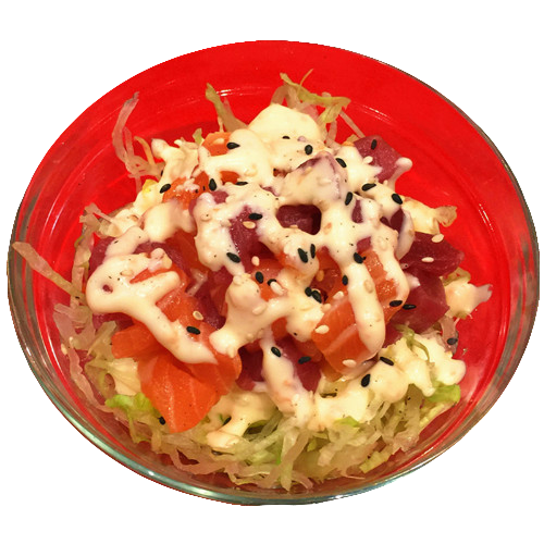 Sashimi salad