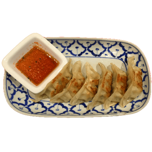 Six gyoza