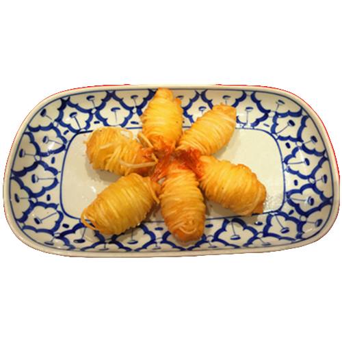Six crispy ebi