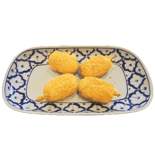 Four crab claws