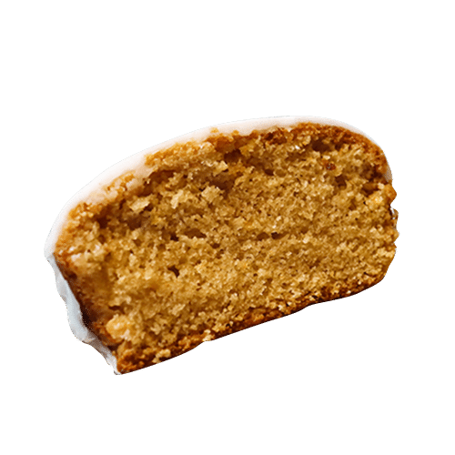 Lemon cake with icing