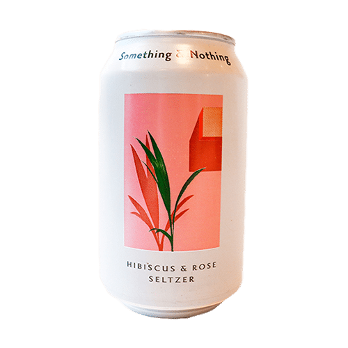 Something & Nothing Hibiscus Seltzer