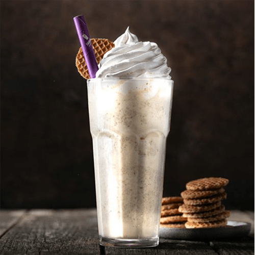 Stroopwafel milkshake