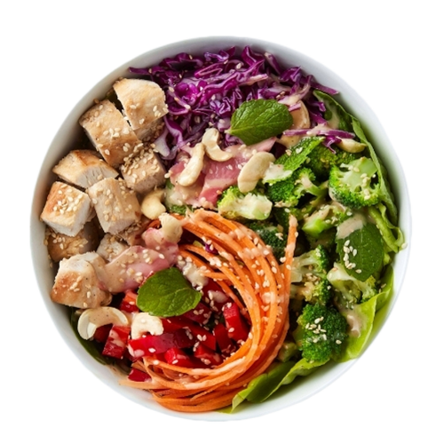 Vegan Thai crunch salad