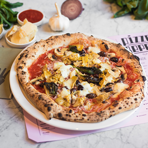 Pizza capricciosa