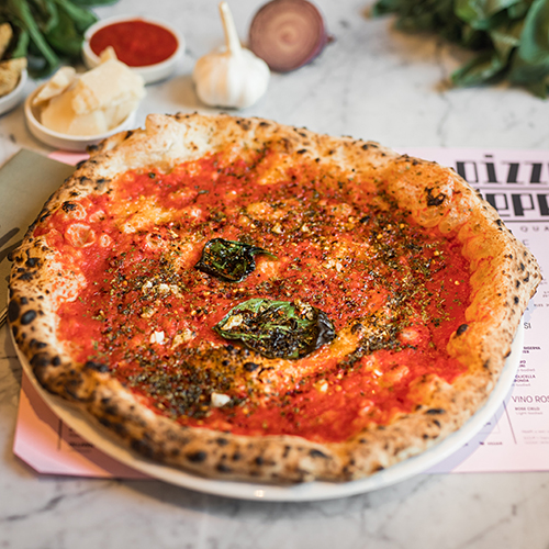 Pizza marinara