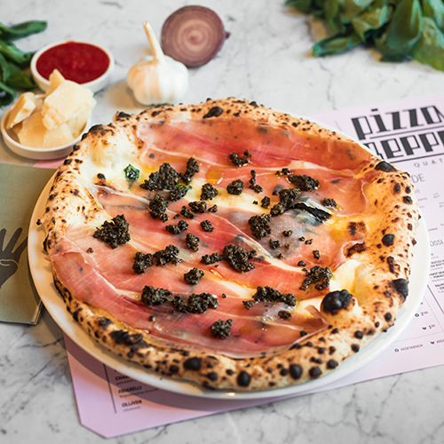 Pizza parmaham