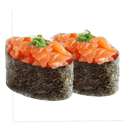 Gunkan spicy sake