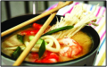 Udon soep tofu