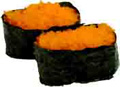 Tobiko nigiri