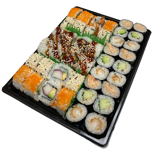 Sushi but no sushi box