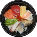 Sushi don mixed