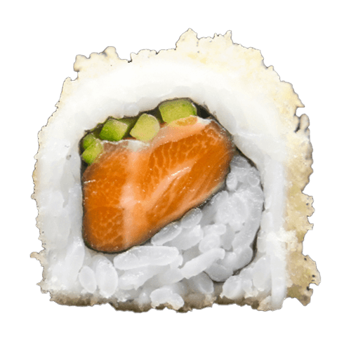 Crispy zalm maki