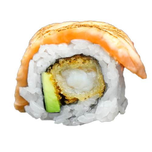 Tempura zalm roll