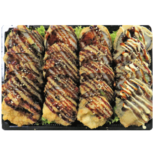 Gefrituurde maki box, 2 personen