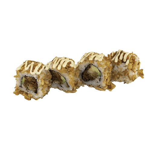 Crunchy spider uramaki