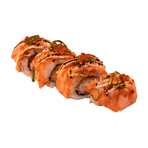 Flamed sake- ebi