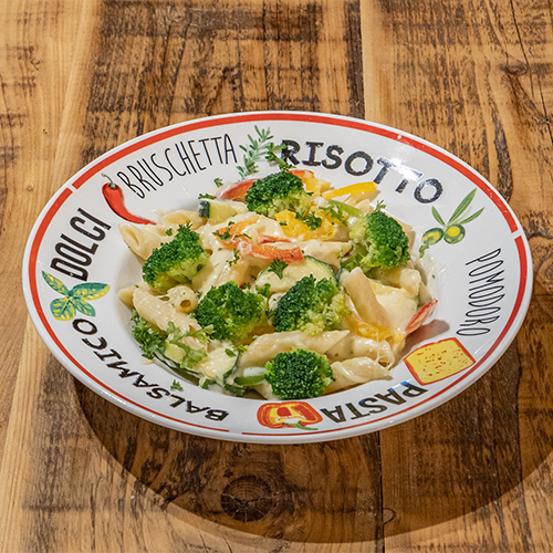 Pasta verdura formaggi