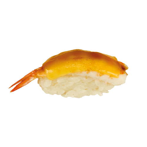 Nigiri cheese ebi