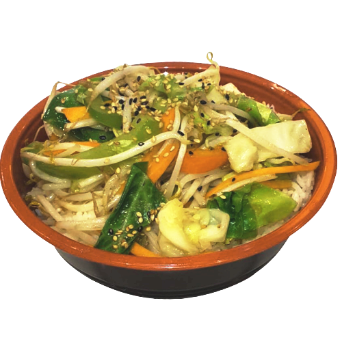 Yasai Itame rijst bowl