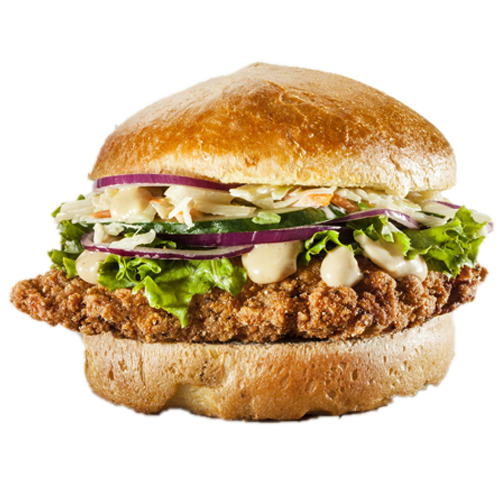 Alabama white chicken burger