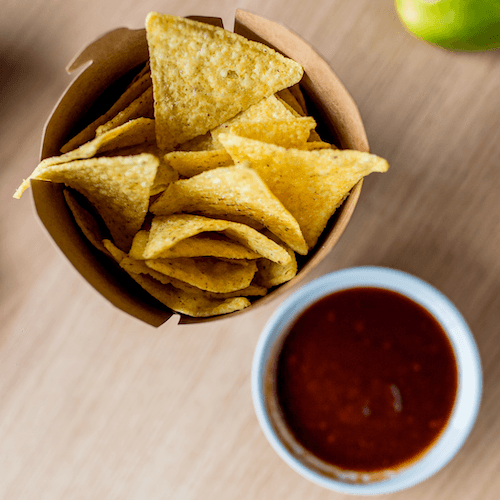 Nachos and 1 dip