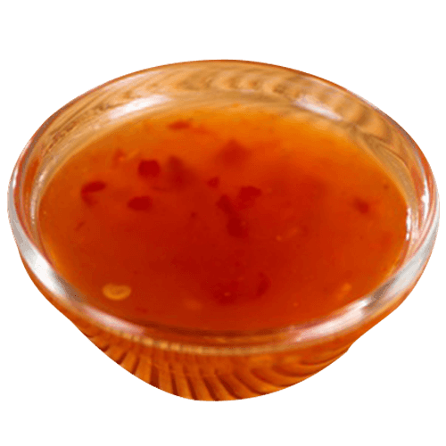 Bakje homemade sweet chilisaus
