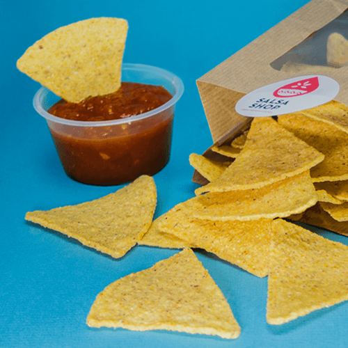 Tortilla chips and salsa