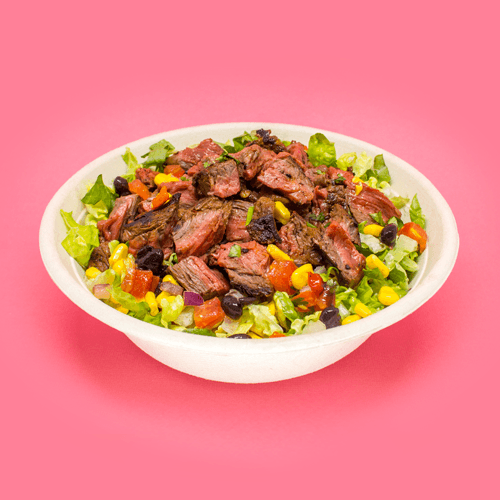 Grilled steak salad