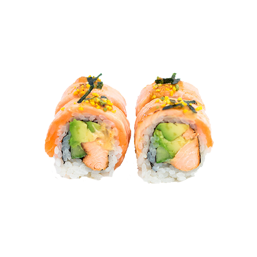 Aburi salmon roll