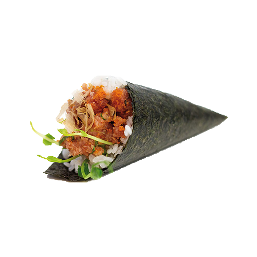 Spicy tuna temaki