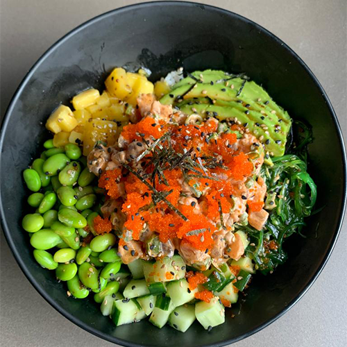Crazy Salmon bowl