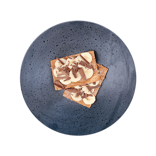 Cracker spicy peanut butter