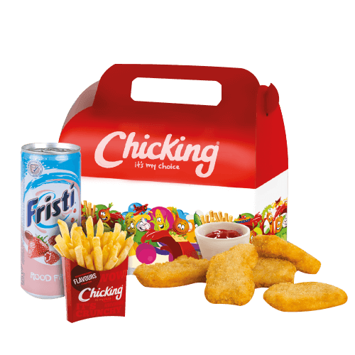 Kids meal 4 kipnuggets