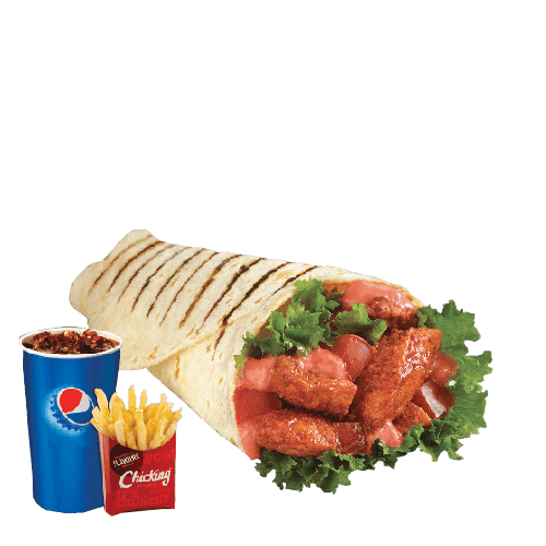 Mexican grill wrap menu
