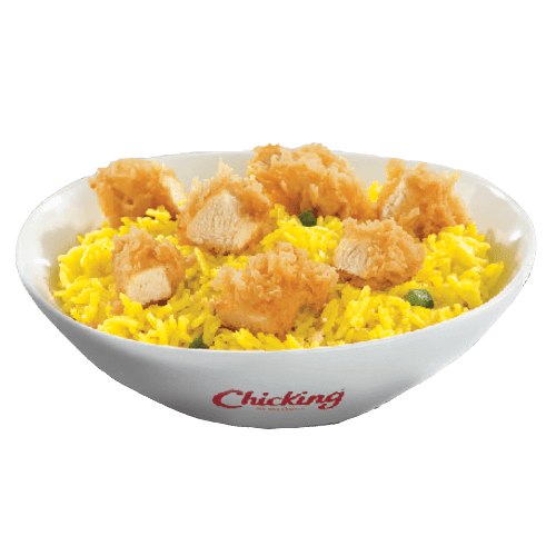 Crispy chicken rijst