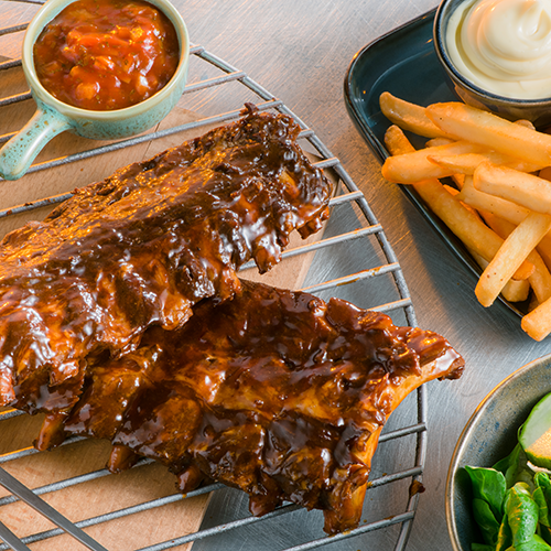Spare ribs menu medium