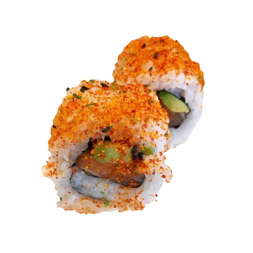 Spicy salmon uramaki