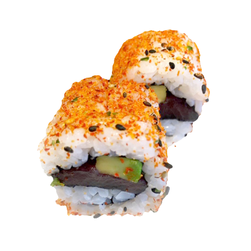 Spicy tuna uramaki