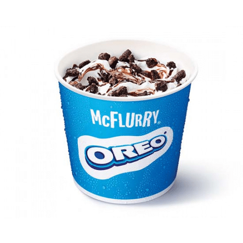 McFlurry Oreo met Chocoladesaus