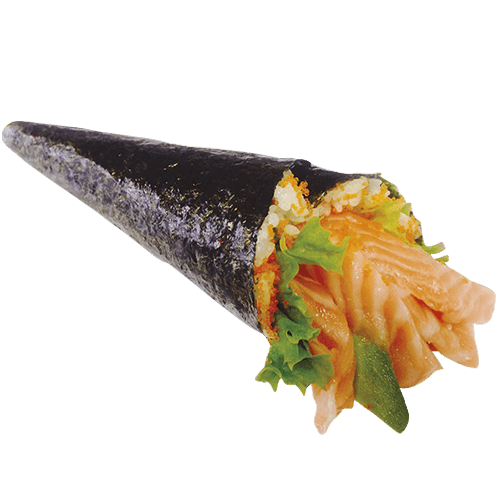 Sake handroll