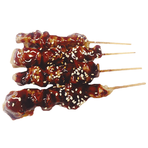 Chicken satay yakitori (4 pieces)