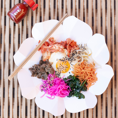 Bibimbap Kim chi classic