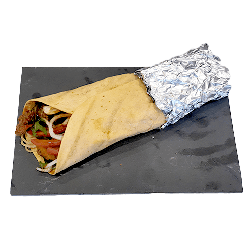 Chicken wrap menu