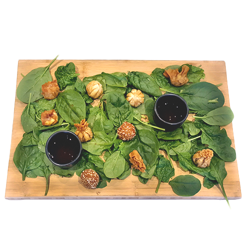 Dim Sum plate (10 stuks met saus)