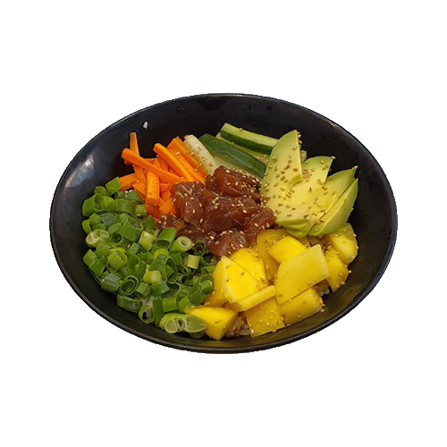 Poke bowl salmon