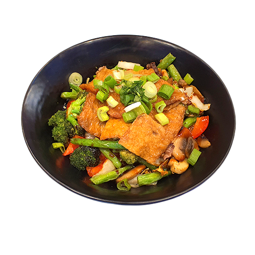 Veggie tofu noodle box