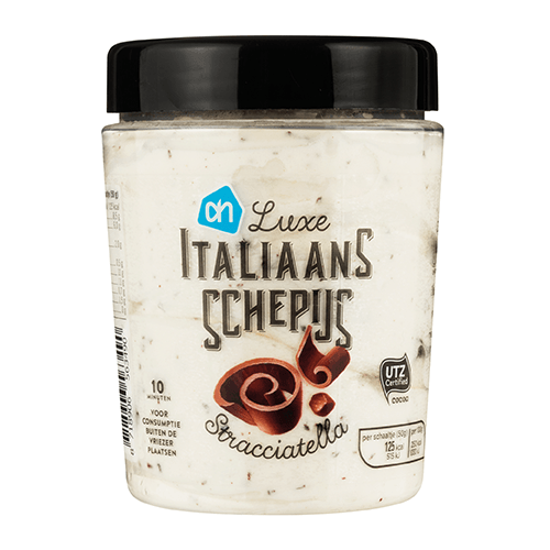 Italian ice cream stracciatella