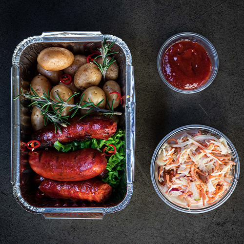 Chorizo worst van de grill