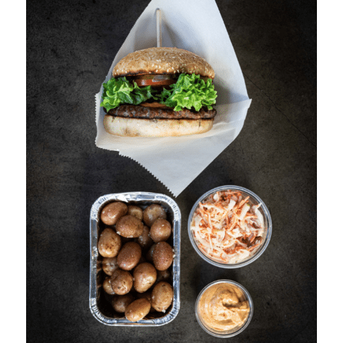 Classic beef burger